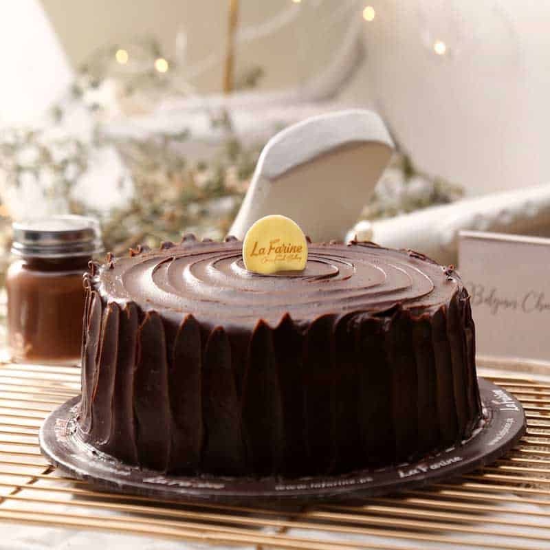 Belgian Chocolate Cake From La Farine Bakerz