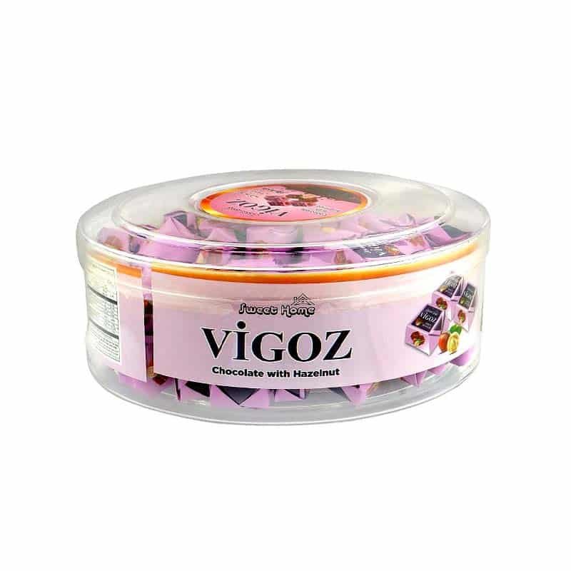 Box Of Sweet Home Vigoz Chocolate With Hazelnut, 400g