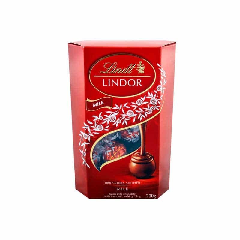 Lindt Lindor Milk Chocolate 200g Box