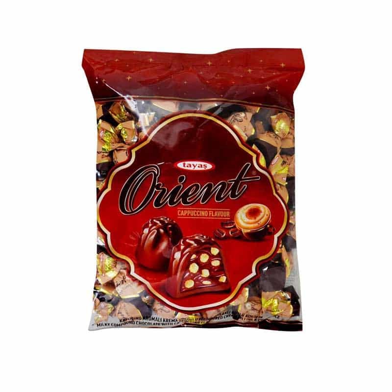 Tayas Orient Cappuccino Chocolate Candy Pack 1000g