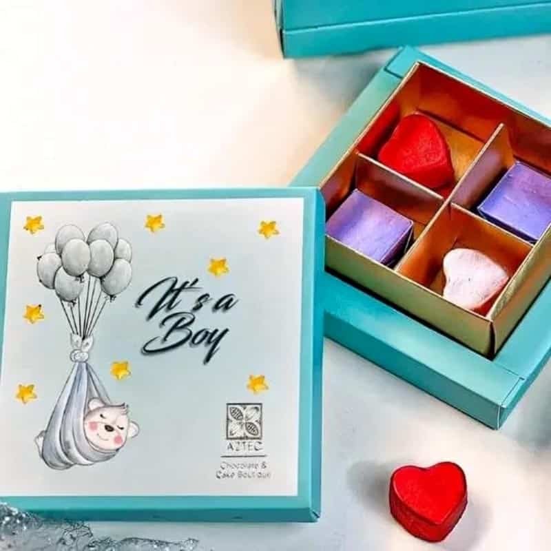 ‘s A Boy Aztec Chocolate Box