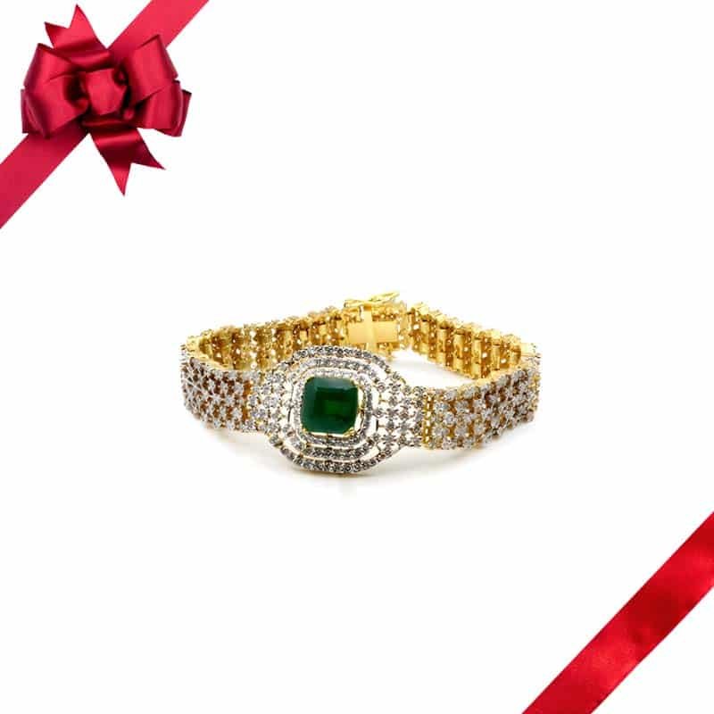 ‘ Green Zircon Bracelet