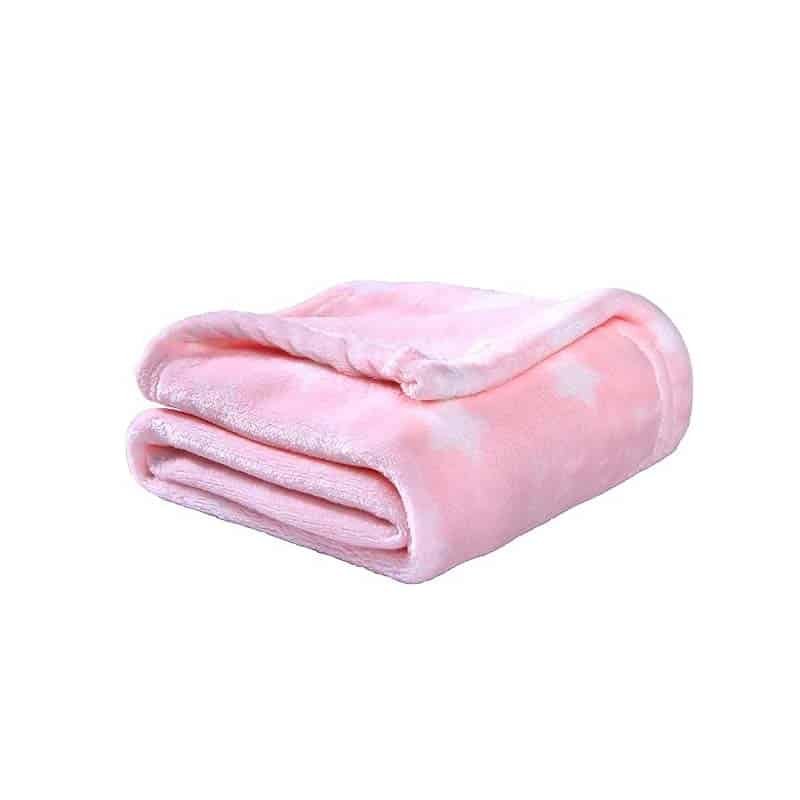 Soft Fleece Plush Baby Blanket For Newborns