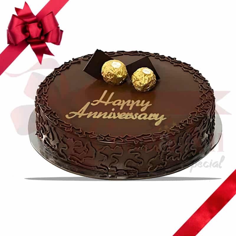 Anniversary Special chocolate cake | Order cake online | Order chocolate  online | Tfcakes