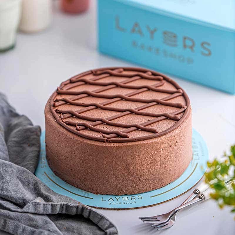 Chocolate Mousse Cake From Layers Bakeshop Lahore