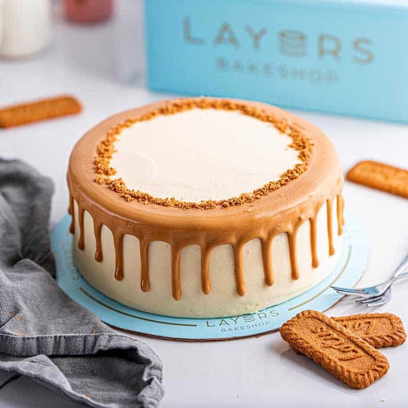 Lotus Cake From Layers Bakeshop Lahore