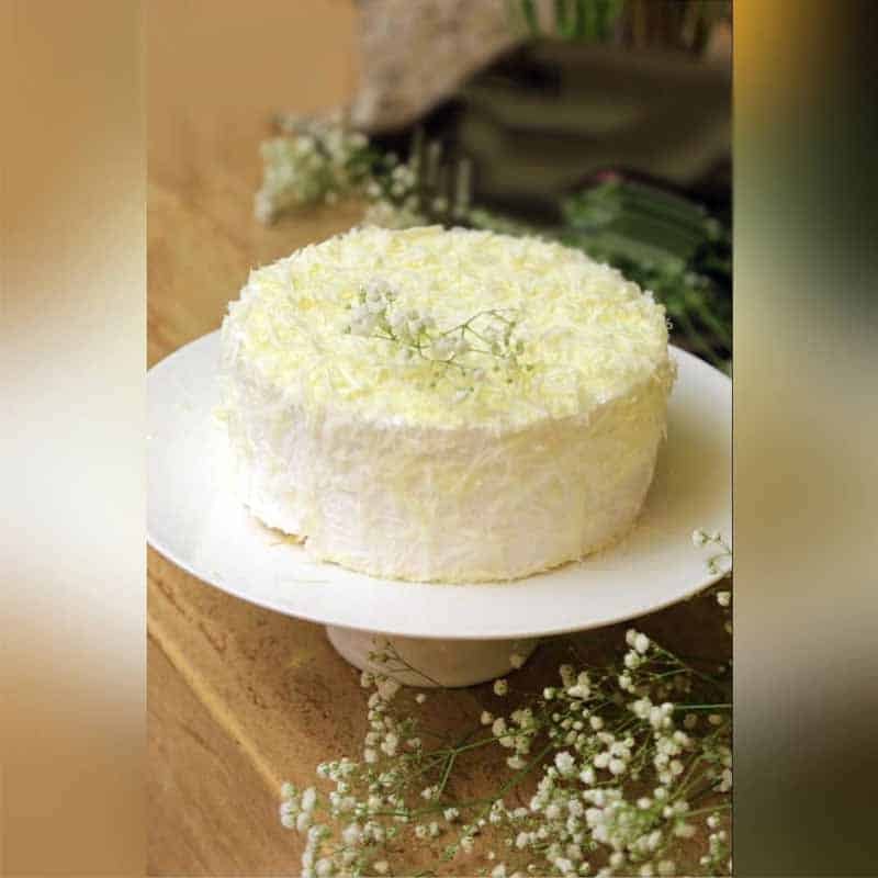 White Forest Cake From Ramada Hotel Multan